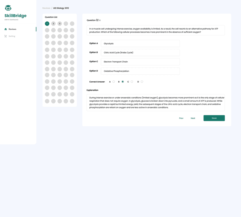 National Exam Preparation App
