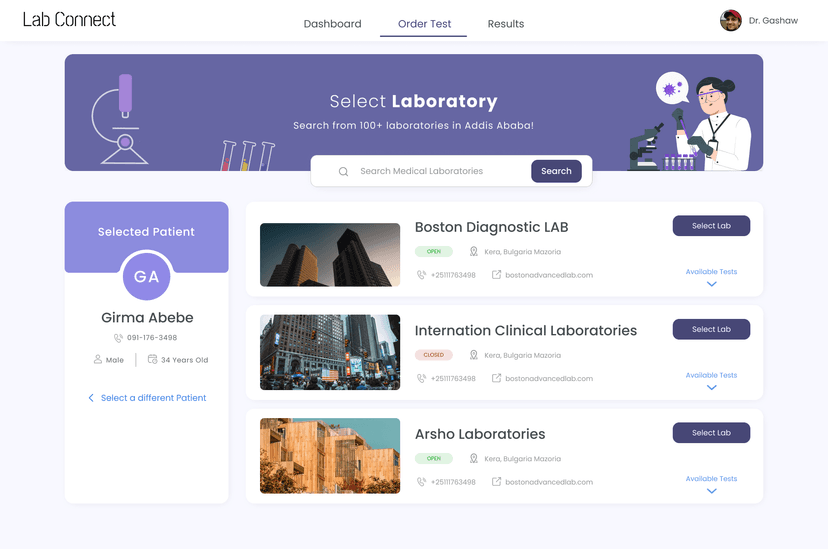 Laboratory System