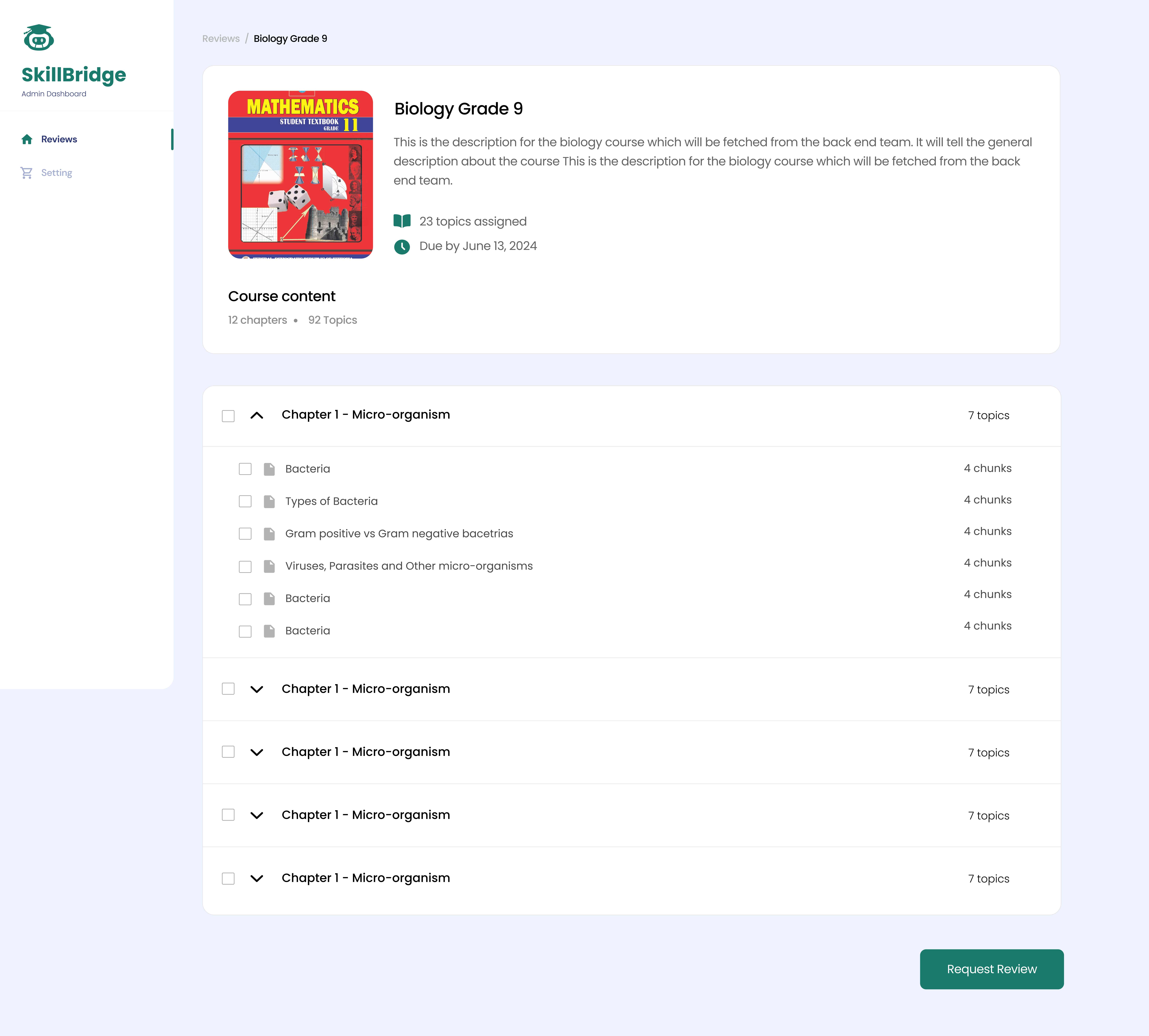 National Exam Preparation App