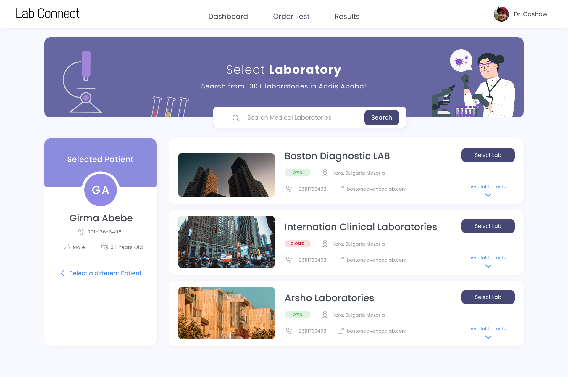 Laboratory System